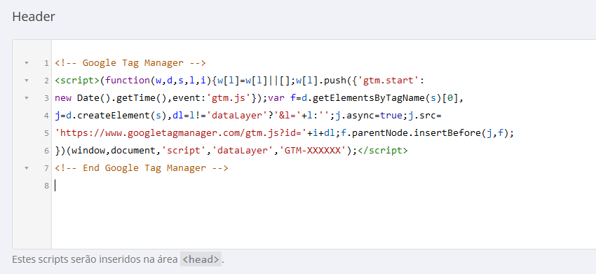 C�digo Personalizado